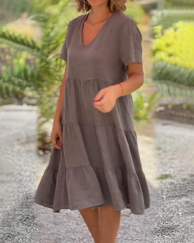 Belle™ | Linen Dress