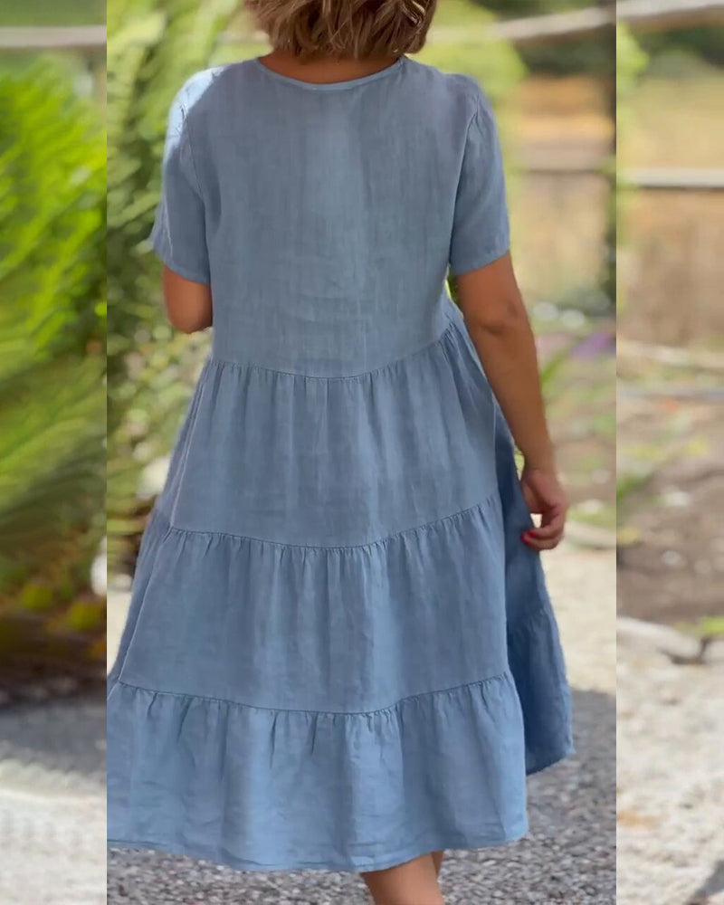 Belle™ | Linen Dress