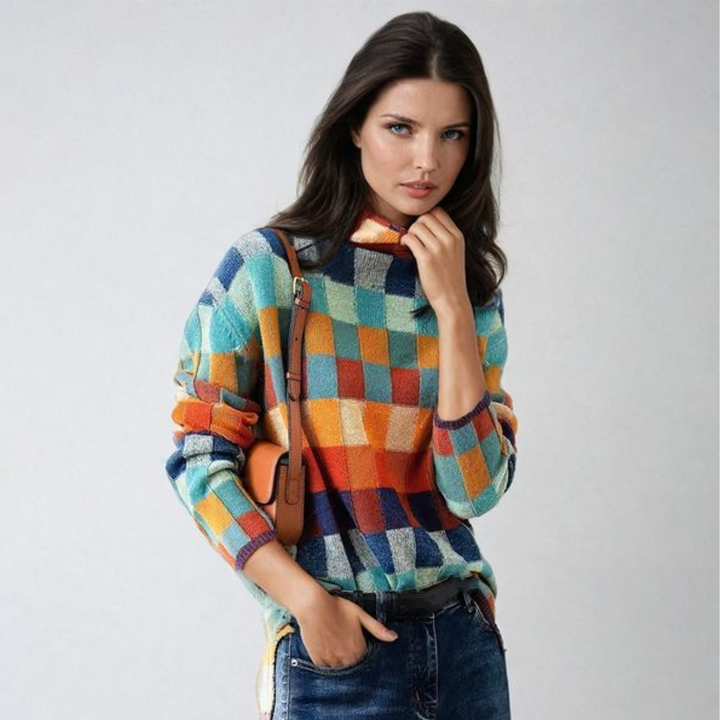 Joyce™ | Pullover Knitted Tops Sweater