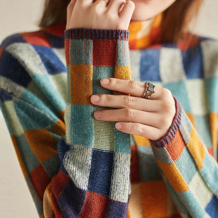 Joyce™ | Pullover Knitted Tops Sweater