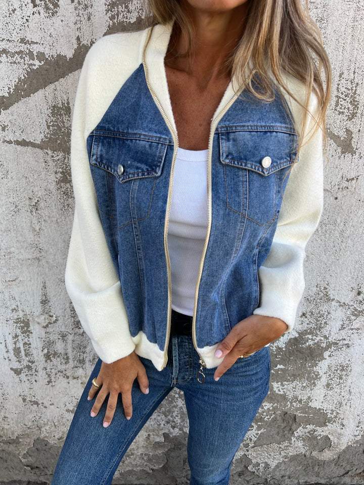 OLIVA™ - Modern Denim jacket