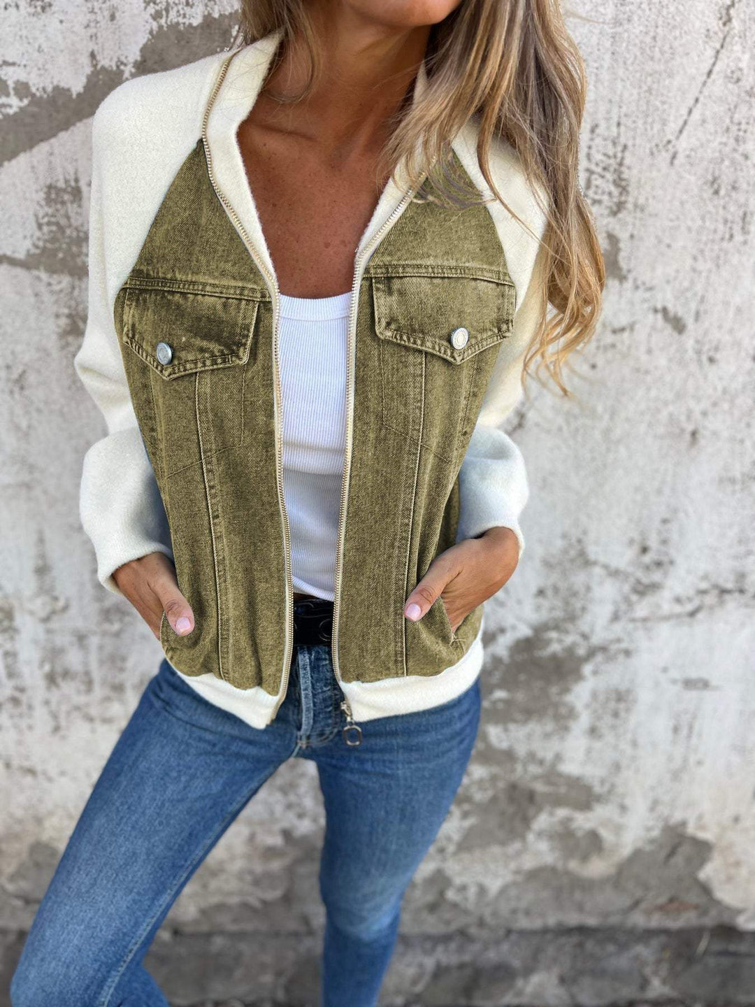 OLIVA™ - Modern Denim jacket