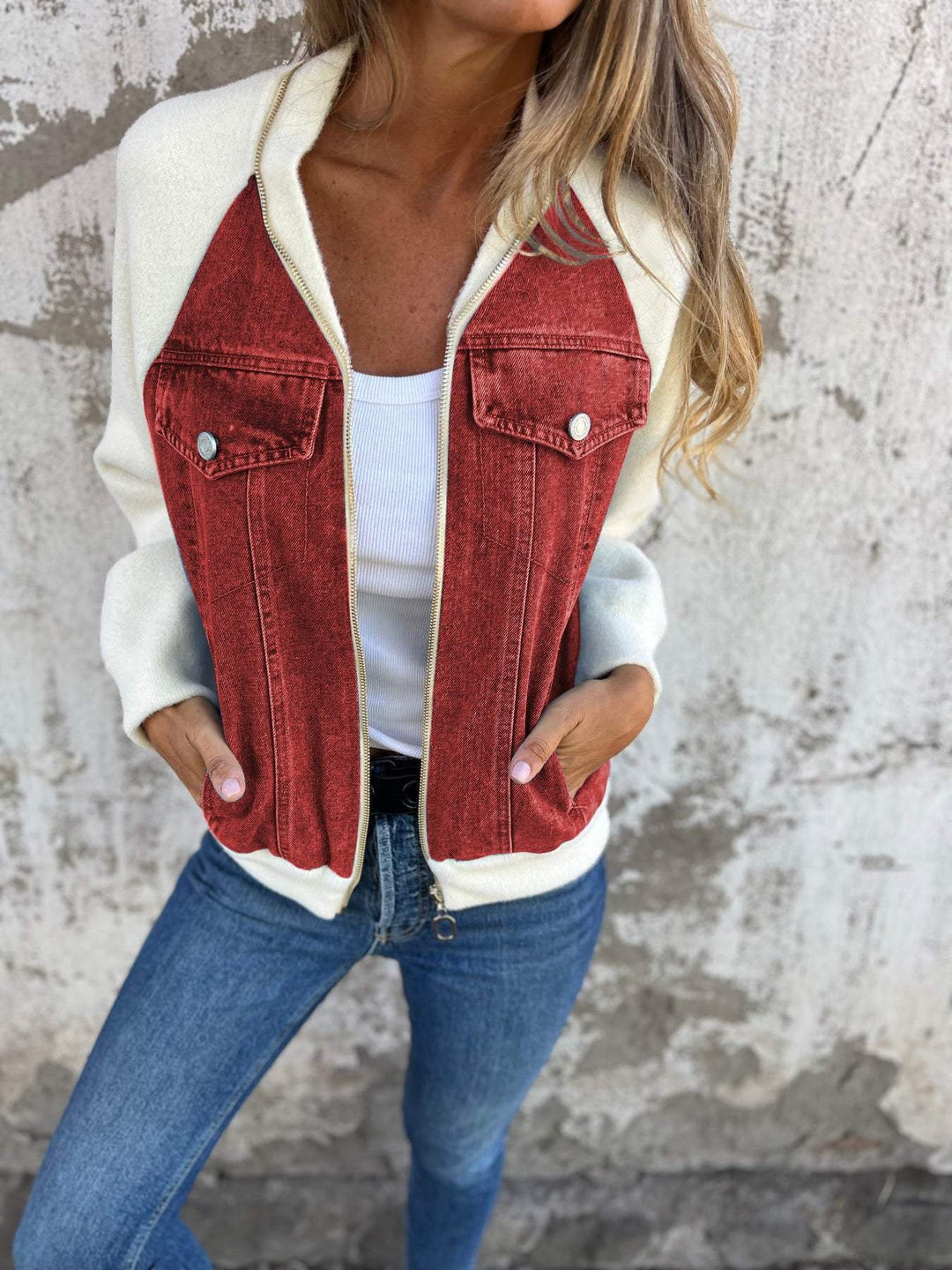 OLIVA™ - Modern Denim jacket