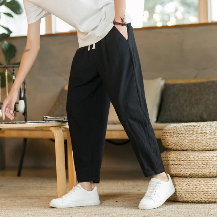 James™ | Linen Trousers