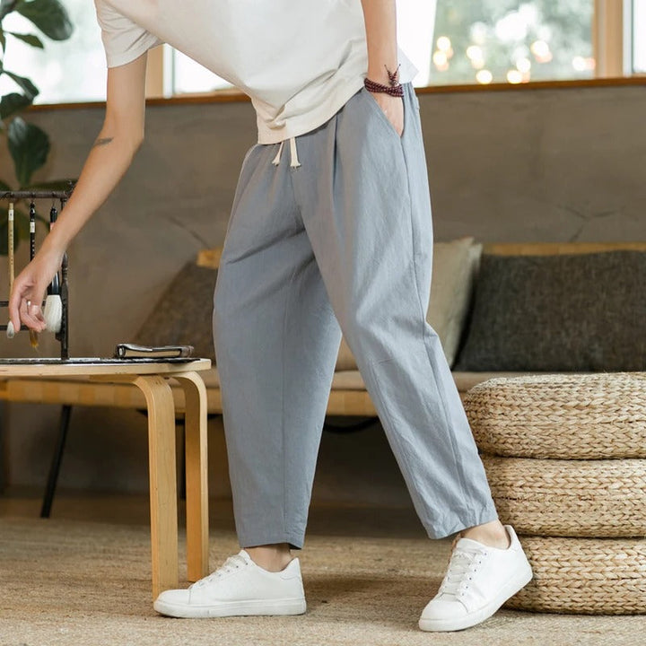 James™ | Linen Trousers